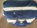Abercrombie & Fitch【條紋POLO】小麋鹿圖案男裝25夏季美式POLO短袖T恤124-5299 海軍藍 S (175/92A) 曬單實(shí)拍圖