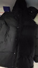 羅蒙（ROMON）棉服男冬季棉衣長(cháng)款保暖連帽商務(wù)通勤寬松面包服ZH9788黑色2XL 曬單實(shí)拍圖