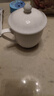 貝吹坊酒店賓館陶瓷茶杯白色會(huì )議杯金邊帶蓋辦公室喝水杯子手握定制logo 無(wú)紋杯 250ml 曬單實(shí)拍圖