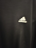 adidas情侶款寬松抓絨圓領(lǐng)長(cháng)袖衛衣套頭衫男女秋季阿迪達斯輕運動(dòng) 黑色/白   L 曬單實(shí)拍圖