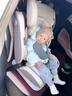 貝蒂樂(lè )兒童安全座椅0-6-12歲嬰兒寶寶汽車(chē)用單手旋轉寶寶椅車(chē)載可坐可躺 成長(cháng)型安全座椅（坐躺旋轉一體化+遮陽(yáng)棚） 曬單實(shí)拍圖