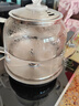 榮事達（Royalstar）全自動(dòng)上水茶臺燒水壺電熱水壺燒水煮茶一體機茶桌功夫茶燒水壺嵌入式 1L 煮茶加厚款【底盤(pán)同時(shí)加熱】（37*20cm) 曬單實(shí)拍圖