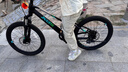 喜德盛青少年山地自行車(chē)鎂騎士鎂合金車(chē)架碟剎禧瑪諾7速變速 黑/青綠漸變（22寸）（適合身高130-145cm） 曬單實(shí)拍圖