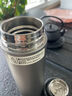 CORELLE康寧鈦杯Ti純鈦保溫保冷杯大容量水杯商務(wù)辦公杯子磨砂灰450ml 曬單實(shí)拍圖