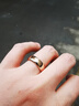 MZMZ彩金戒指女情侶款玫瑰金素圈結婚對戒食指環(huán)雙十一生日禮物送女友 男款&圈號備注【禮盒裝】 曬單實(shí)拍圖