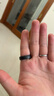 RingConn Gen 2 智能戒指 睡眠呼吸暫停監測心率異變血氧女性生理期預測 健康指導12天長(cháng)續航 磨砂黑9號 曬單實(shí)拍圖