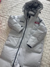 波司登（BOSIDENG）25新款羽絨服男女同款長(cháng)款90絨連帽科技感寬松外套B250246970DS 月塵白8H41 -趨勢推薦 S 160/84A 體重約100-110斤 曬單實(shí)拍圖