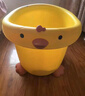 小黃鴨兒童洗澡桶寶寶泡澡桶嬰兒可坐浴桶小孩洗澡盆家用厚沐浴桶 小黃鴨【0-10歲】 曬單實(shí)拍圖
