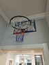 絲靜籃球投籃框家庭用壁掛式室內免打孔靜音兒童青少年掛墻籃球架籃筐 升級鐵框35CM涂鴉+室內靜音7號球 無(wú)規格 曬單實(shí)拍圖