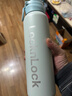 樂扣樂扣吸管保溫杯成人大容量1000ml水杯直飲杯316不銹鋼雙飲杯子熱水瓶 曬單實(shí)拍圖