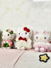 三麗鷗（SANRIO）草莓蛋糕系列 HelloKitty掛件 毛絨玩具新年生日禮物送女友 曬單實(shí)拍圖