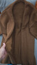 VEGA CHANG長(cháng)款羊毛針織衫女2026年春季新款慵懶百搭開(kāi)衫毛衣外套 咖啡棕 均碼 曬單實(shí)拍圖