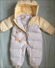 巴拉巴拉童裝嬰兒羽絨服連體衣2025寶寶冬裝加厚哈衣爬服萌趣208425120214 曬單實(shí)拍圖