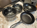 璞景陶瓷鍋純陶瓷炒煎湯燉鍋奶鍋鍋具無(wú)涂層不易粘鍋團建禮品景德鎮 炒+煎+湯+干鍋+飯煲 5件套 曬單實(shí)拍圖