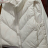 優(yōu)衣庫女裝PUFFTECH空氣棉服短背心/時(shí)尚背心馬甲秋冬新款479210 01 乳白色 M 曬單實(shí)拍圖