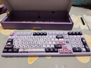 七彩虹（Colorful）青羽98 Pro無(wú)線(xiàn)機械鍵盤(pán)隱姬IP有線(xiàn)藍牙三模結構全鍵熱插拔gasket結構電競游戲鍵機械鍵盤(pán)游戲裝備 青羽98 Pro 紫綃+專(zhuān)屬鼠標墊 曬單實(shí)拍圖