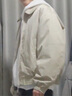 優(yōu)衣庫合作款男裝女裝PUFFTECH空氣棉服休閑短茄克外套夾克479411 31 米色 L /175/100A 曬單實(shí)拍圖