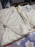 恒源祥100澳洲羊毛被子雙人加厚保暖被芯7斤200*230cm 曬單實(shí)拍圖