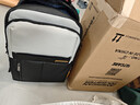 美旅箱包電腦包明星同款時(shí)尚雙肩包高顏值通勤雙肩背包NE2 灰白色 曬單實(shí)拍圖