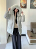 波司登25年羽絨服女士冬季90絨加厚立領(lǐng)寬松中長(cháng)款大毛領(lǐng)休閑外套 曬單實(shí)拍圖