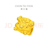 周大福[3月20日提價(jià)]十二生肖豬年生肖黃金吊墜轉運珠 生肖豬 EOR833 曬單實(shí)拍圖
