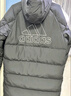 adidas 通勤羽絨服休閑長(cháng)款鴨絨男女秋冬新款阿迪達斯官方輕運動(dòng)   黑色   S 曬單實(shí)拍圖