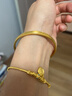 六福珠寶 黃金手鏈黃財神福滿(mǎn)傳家足金盤(pán)纏金手串 計價(jià) 約13.68克 曬單實(shí)拍圖