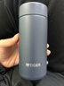 虎牌（TIGER）新款日本進(jìn)口Tiger虎牌保溫杯迷你可愛(ài)口袋便攜水杯子MMP-W 200ml 藍黑色MMP-W021 KO200ml24新款 曬單實(shí)拍圖