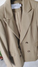 麥檬【限量特惠/撿漏】西裝外套女春薄款休閑芥末綠色西服5C8111601 芥末綠 西裝 S 曬單實(shí)拍圖