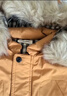 戴維貝拉（DAVE＆BELLA）保暖連帽90絨男童羽絨衣兒童冬裝寶寶羽絨服冬季外出服小男孩上衣 杏黃色DB15565-NN 90 cm（建議身高80-90cm） 曬單實(shí)拍圖