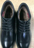 奧康棉鞋男皮鞋冬季新款牛皮保暖鞋高幫商務(wù)正裝加絨加厚爸爸鞋 黑色 41 曬單實(shí)拍圖