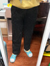 尚都比拉冬季休閑松緊腰加絨舒適保暖輕運動(dòng)哈倫小腳褲 曬單實(shí)拍圖