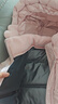 笛莎（DEESHA）女童加厚長(cháng)款羽絨服2025冬季新款保暖連帽外套女寶寶童裝兒童上衣 奶油粉 100 【充絨量：78.2g】 曬單實(shí)拍圖