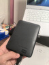 西部數據（WD）5TB 移動(dòng)硬盤(pán) USB3.0 My Passport隨行版2.5英寸 黑 機械硬盤(pán) 筆記本電腦外接 大容量加密存儲 曬單實(shí)拍圖