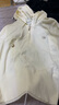 太平鳥(niǎo)女裝2024年秋冬連帽線(xiàn)套衫 米白 S 曬單實(shí)拍圖