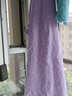 OSKV兒童午睡毯秋冬小學(xué)生教室專(zhuān)用披肩斗篷加厚可愛(ài)午休蓋毯帶帽毛毯 星黛露【紫色】升級加厚連帽帶扣 【尺寸：70*140CM】 曬單實(shí)拍圖