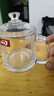 青蘋(píng)果泡茶杯帶蓋 無(wú)鉛玻璃把手水杯玻璃杯商務(wù)會(huì )議家用350ML兩只裝 曬單實(shí)拍圖