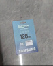 三星（SAMSUNG）128GB TF(MicroSD)存儲卡 EVO白卡 U3A2V30 手機平板switch游戲機內存卡 支持4K視頻 讀160MB/s 曬單實(shí)拍圖