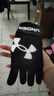 安德瑪（Under Armour）騎行手套冬季保暖騎摩托車(chē)防風(fēng)自行電動(dòng)機車(chē)皮滑雪防寒棉運動(dòng)裝備 曬單實(shí)拍圖