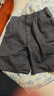 優(yōu)衣庫男裝女裝彈力松緊短褲/休閑運動(dòng)中褲/起居褲/可外穿476081 476081/08深灰色 M 曬單實(shí)拍圖