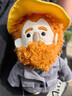 大英博物館物兮物致敬大師系列戴帽梵高娃衣毛絨玩偶掛件 曬單實(shí)拍圖