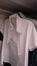 鉑吶苓白襯衫女方領(lǐng)短袖2025夏季新款氣質(zhì)簡(jiǎn)約百搭職業(yè)正裝通勤襯衣上衣 白色襯衣【方領(lǐng)短袖】 M 碼 曬單實(shí)拍圖