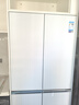 美的（Midea）熊墩墩系列603雙系統純平全嵌Max超凈除菌十字四開(kāi)門(mén)一級無(wú)霜國家補貼家用電冰箱BCD-603WUSPZM(E) 曬單實(shí)拍圖