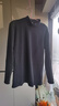 恒源祥冬季加絨男款半高領(lǐng)長(cháng)袖打底衫上衣秋款潮流修身純棉加厚保暖T恤 深灰色 2XL （160斤左右） 曬單實(shí)拍圖