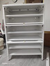 家用鋼制鞋柜衣帽架一體靠墻多層入戶(hù)玄關(guān)鐵皮鞋架門(mén)口落地防塵柜 優(yōu)選加厚板材全新升級 曬單實(shí)拍圖