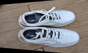 鴻星爾克板鞋男秋季透氣鞋子男鞋輕便簡(jiǎn)約軟底運動(dòng)復古休閑鞋小白鞋拿鐵 曬單實(shí)拍圖