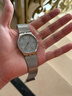 斯沃琪（Swatch）瑞士手表新款超薄考試表圣誕禮物男女石英表 光陰過(guò)隙SS07S152M 曬單實(shí)拍圖