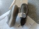 百麗簡(jiǎn)約舒適方糖吐司休閑鞋男秋新牛皮革戶(hù)外工裝鞋8TZ01CM5 卡其色 41 (255mm) 曬單實(shí)拍圖