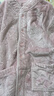 舒雅（Schiesser）女士加厚扣領(lǐng)開(kāi)衫法蘭絨壓花睡衣長(cháng)袖長(cháng)褲家居服套裝E1/23507H 粉紫 XL 曬單實(shí)拍圖
