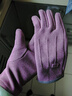 保暖手套女秋冬季可觸屏戶(hù)外騎行加絨防風(fēng)男款防凍運動(dòng)加厚棉毛絨 女款德絨--紫色 曬單實(shí)拍圖